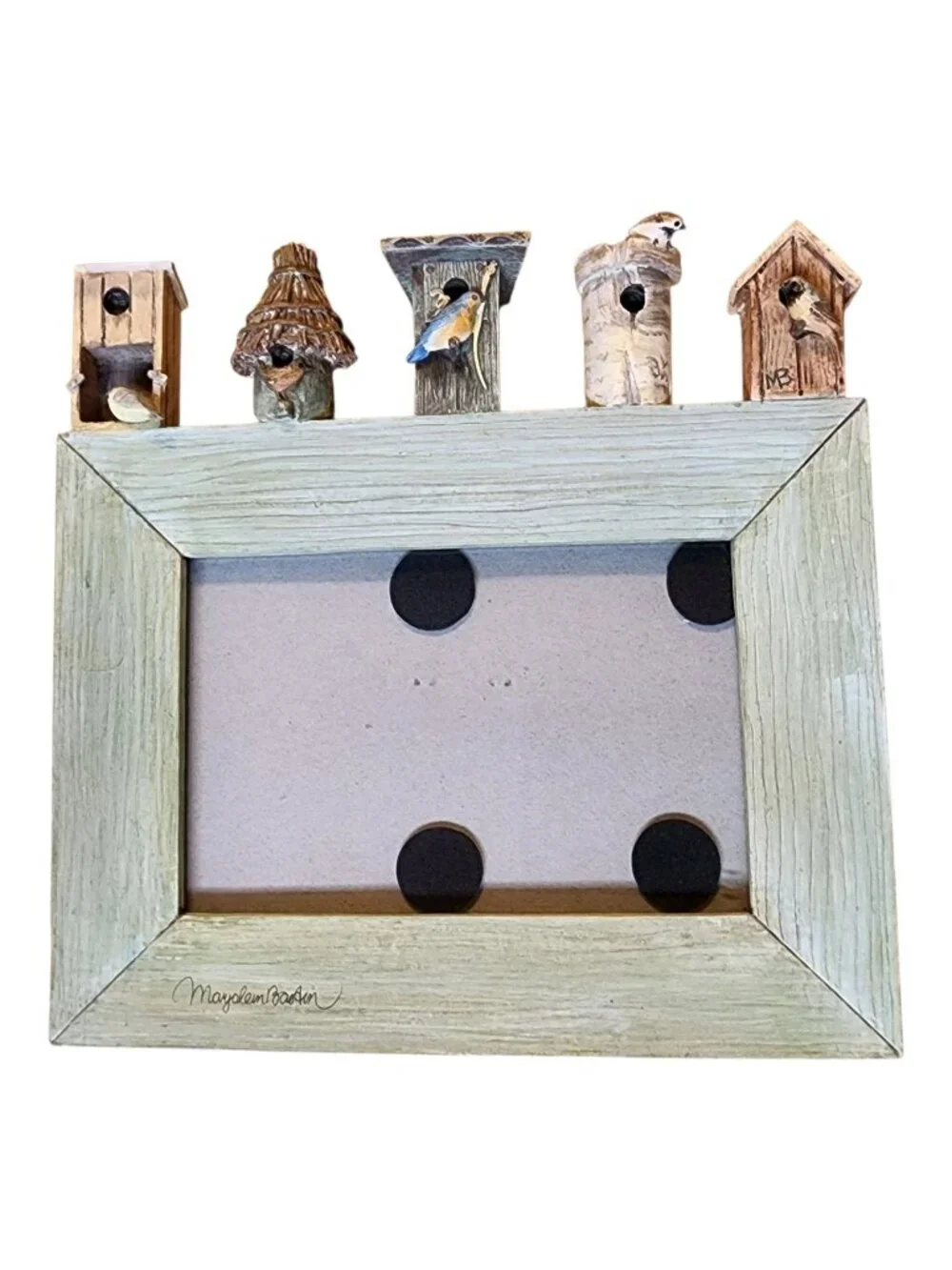 Hallmark Marjolein Bastin Bird House Picture Frame 3D Gardening 4